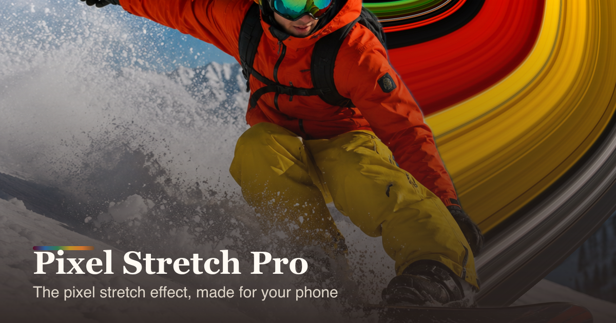 Pixel Stretch Pro — 官网预览图